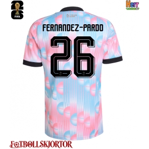 Belgien Matias Fernandez-Pardo #26 Bortatröja VM 2026 Kortärmad